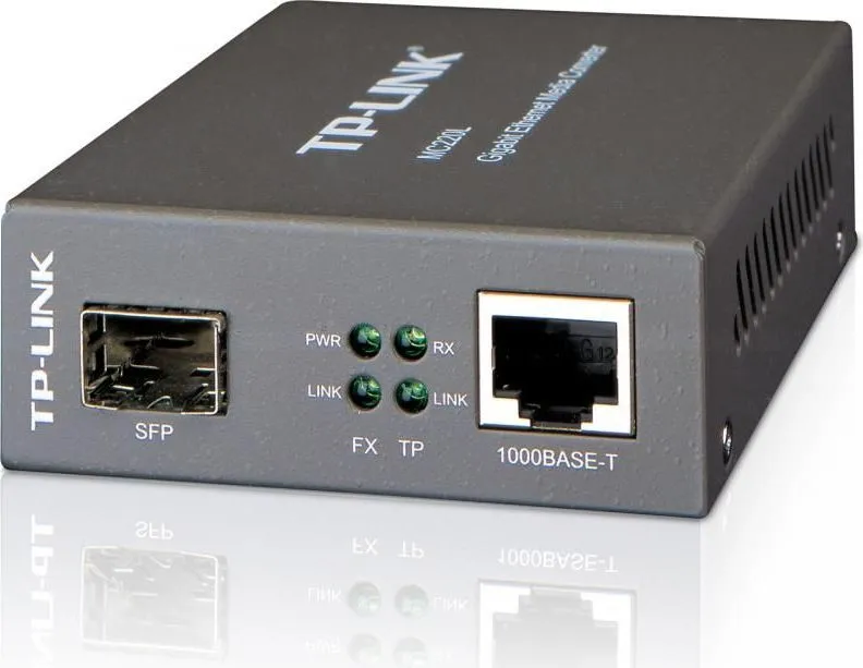 Omada 10/100/1000 Mbps RJ45 to 1000 Mbps SFP Slot Supporting MiniGBIC