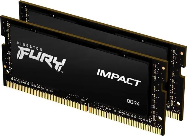 Memorie RAM Notebook Kingston Impact, 32GB, DDR4, 3200MHz, CL20, Kit of 2