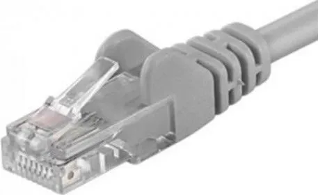 Cablu PremiumCord SP6UTP01, RJ 45/ RJ 45, 1 m, Gri