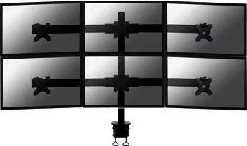 Suport Monitor de Birou, Neomounts by Newstar FPMA-D700D6, 19" - 27", VESA 100x100, suporta pana la 8kg, negru