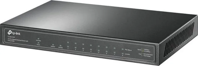 Switch TP-Link TL-SG1210P, 10 port, 10/100/1000Mbps