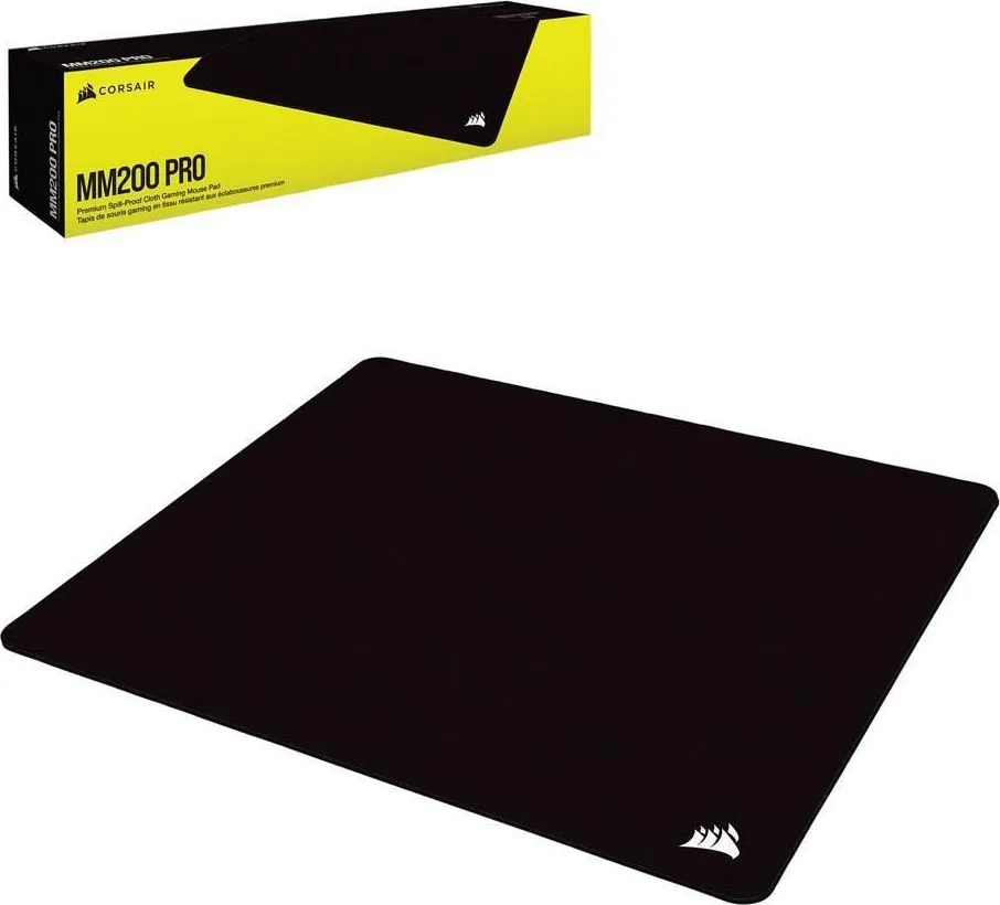 Mousepad Gaming Corsair MM200 PRO Premium Spill-Proof Cloth— Heavy XL, Negru