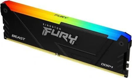 Memorie RAM Kingston FURY Beast RGB, 16GB DDR4, 3600MHz, CL18