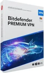 Licenta retail Bitdefender Premium VPN - Trafic nelimitat pentru maxim 10 dispozitive