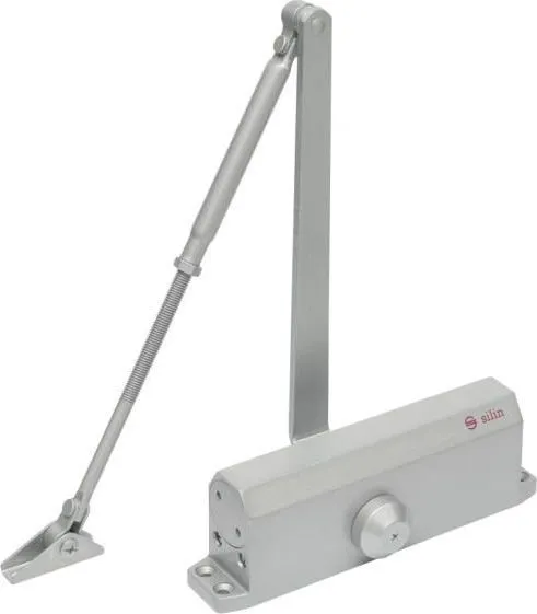 Amortizor hidraulic cu brat SA-5044AW-sv, argintiu