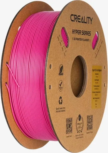Creality 3D Filament HYPER-PLA Magenta, 1 KG.Compatibil cu imprimante 3D cu tehnologie FDM