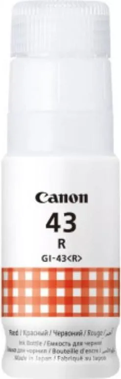 Cartus cerneala Canon GI-43R, culoare red, capacitate 3800 pagini, 60ml, pentru Canon Pixma G540, G640