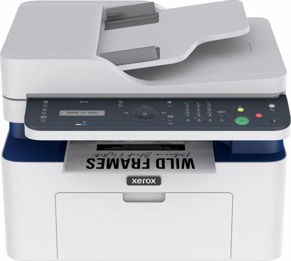 Multifunctional laser Xerox B115, format A4, Monocrom, USB/LAN/Wi-Fi