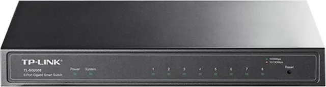 Switch TP-Link TL-SG2008P, 8 port, 10/100/1000 Mbps