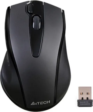 Mouse Wireless A4TECH G9-730FX, 2000 dpi, Negru