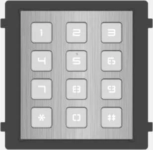 Modul de extensie videointerfon cu tastatura Hikvision DS-KD- KP/S