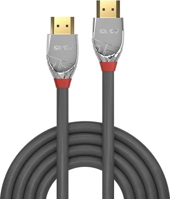 Cablu Lindy LY-37874, High Speed HDMI, 5m, Cromo Line
