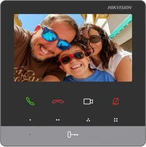 Post interior videointerfon IP Hikvision DS-KH6100-E1, 4.3-inch colorful non-touch screen
