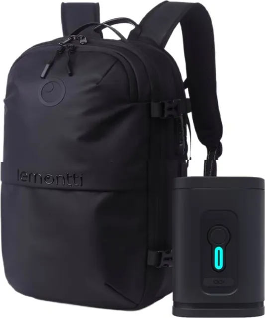 Lemontti Smart Premium Rucsac cu Vacuum, Black