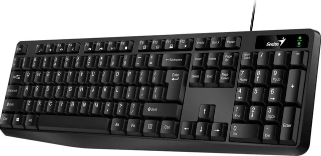 Tastatura Genius KB-117, USB, Negru, EN US