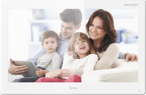 Post interior videointerfon 10.1inch cu Android, Hikvision DS-KH9510- WTE1B WIFI