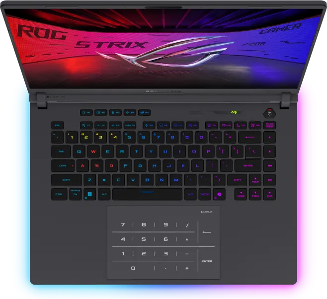 Laptop Gaming ASUS ROG Strix G16, cu procesor Intel Core Ultra 9 290HX, 16'' IPS, 32 GB DDR5, 1 TB