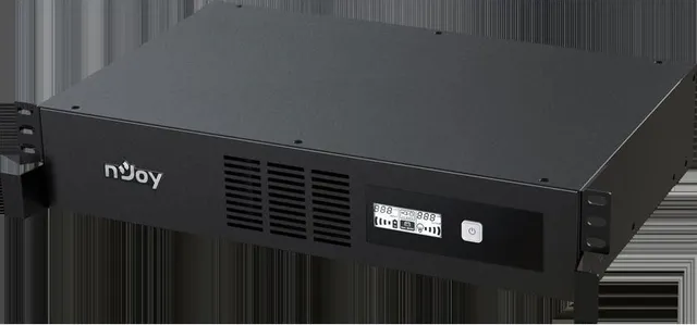 UPS nJoy Code 1000, 600W, LCD, USB, Rackmount 2U