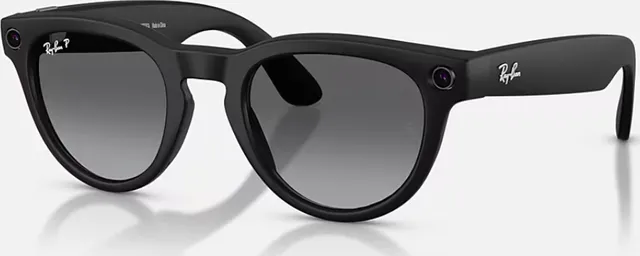 Ray-Ban Meta Headliner Gen 2 High Bridge Fit Matte Black Graphite Polarized 50-23