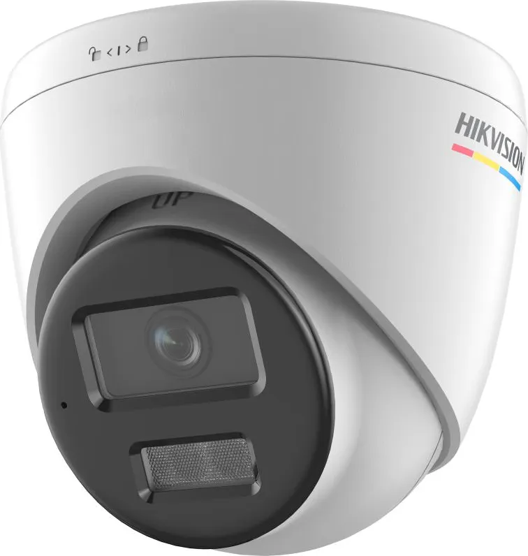 Camera de supraveghere IP Turret 4MP ColorVu Hikvision DS-2CD1347G2H- LIU(2.8MM), lentila fixa 2.8mm