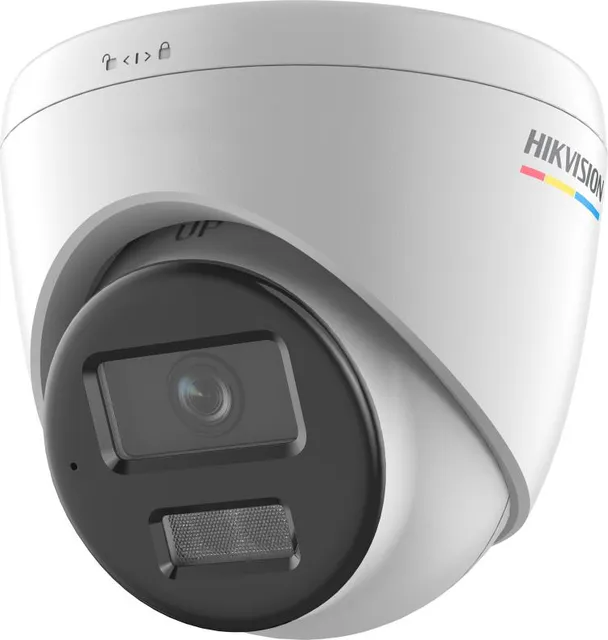 Camera de supraveghere IP Turret 4MP ColorVu Hikvision DS-2CD1347G2H- LIU(2.8MM), lentila fixa 2.8mm