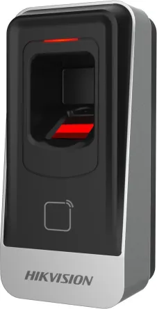 Cititor biometric si card EM 125Khz Hikvision, DS-K1201AEF