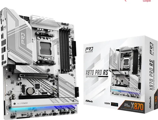 Placa de baza Asrock X870 PRO RS, Socket AM5, DDR5, ATX