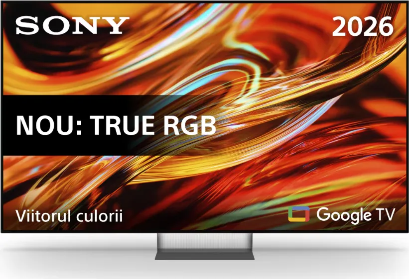 Televizor Sony Bravia XR 7 II True RGB LED 55XR75M2, 139 cm, Smart Google TV, 4K Ultra HD, 120Hz