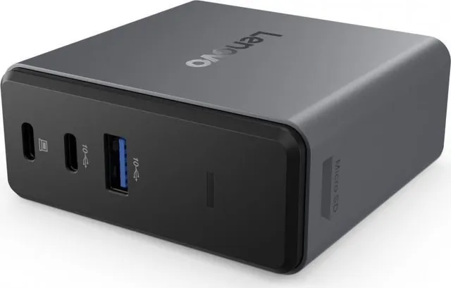 Docking station Lenovo X9 Charging GaN Dock, USB Type-C, 60W, Gri