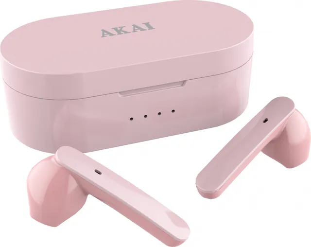 Casti Akai BTE-J10P wireless, bluetooth 5.0, 5V, roz