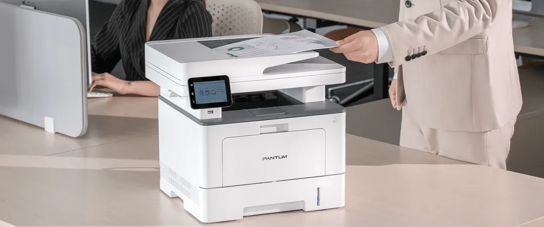 Multifunctional laser Pantum BM5220ADW, format A4, Monocrom, Duplex, USB/LAN/Wi-Fi