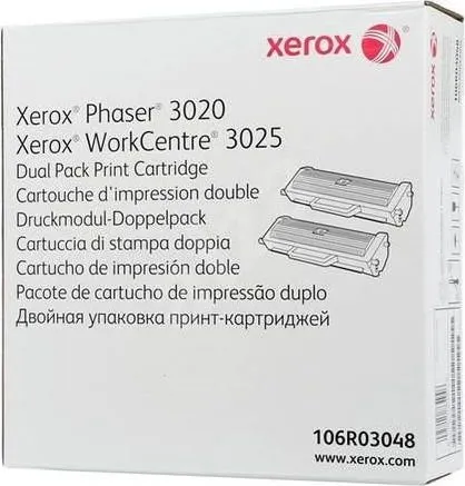 Toner Xerox 106R03048, Black