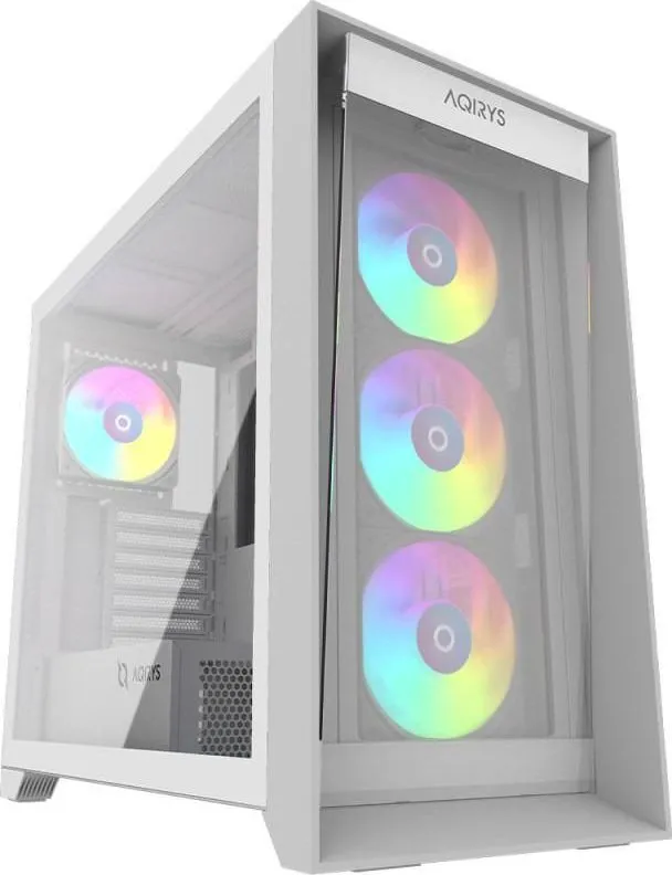Carcasa Aqirys XO-1, ARGB, Mid Tower, White