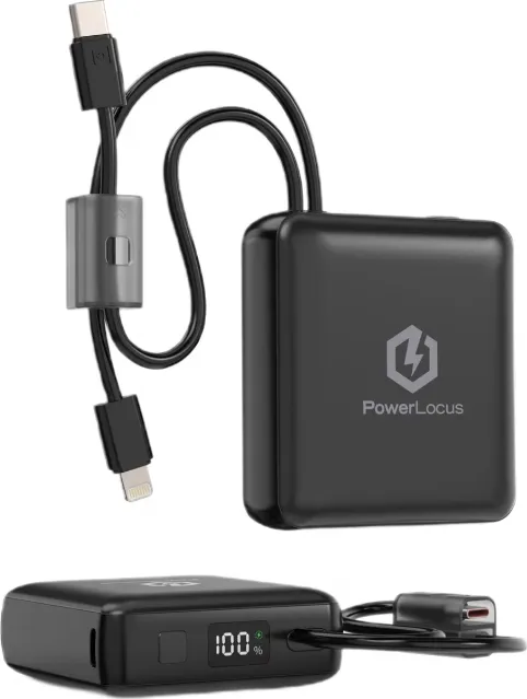 PowerLocus PWL-POWERBANK10K-BLACK 10000 mAh Negru