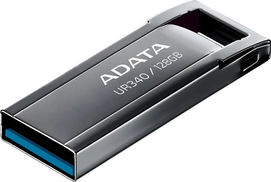 Memorie USB Adata UR340 128 GB, USB 3.2, Negru