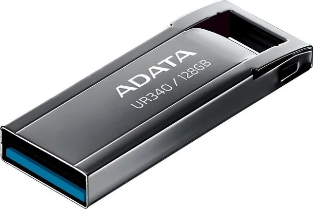 Memorie USB Adata UR340 128 GB, USB 3.2, Negru