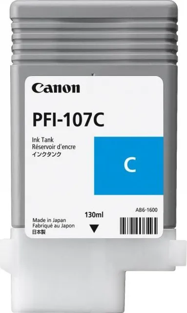 Cartus Canon PFI-107C, Cyan