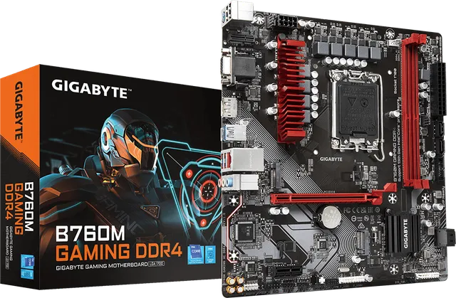 Placa de baza Gigabyte B760M Gaming, Socket 1700, DDR4, Micro-ATX — Resigilat