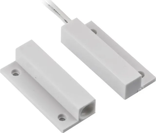 Contact magnetic ND-MC13S-W-10, culoare alba, material plastic, montare aparenta