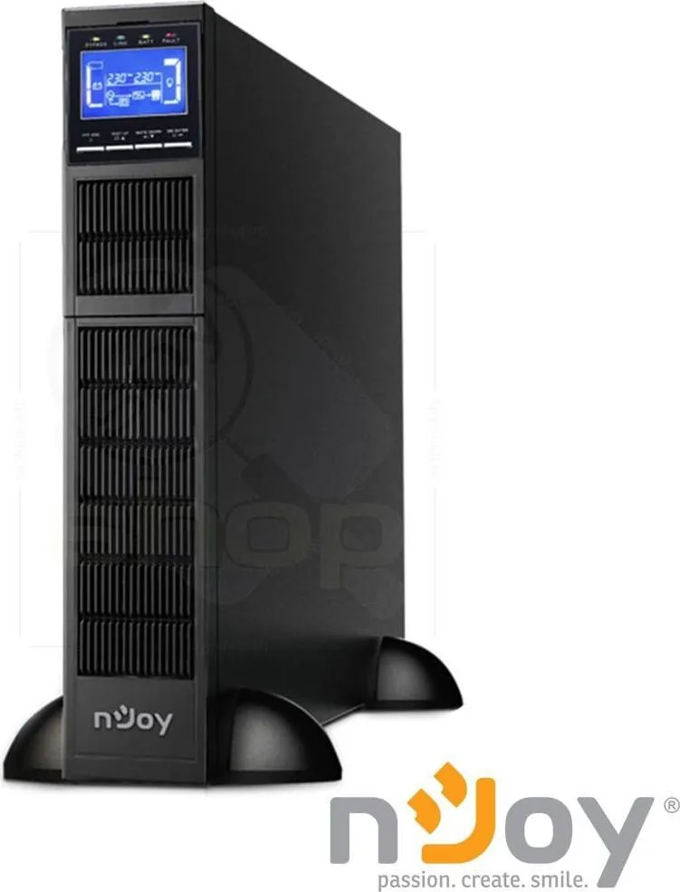 UPS nJoy Balder 10000, 10000W, LCD, USB, Rackmount 2U