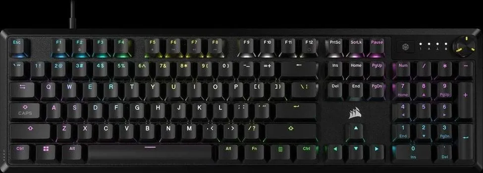 Tastatura Mecanica Gaming Corsair K70 CORE TKL, RGB, USB, Negru