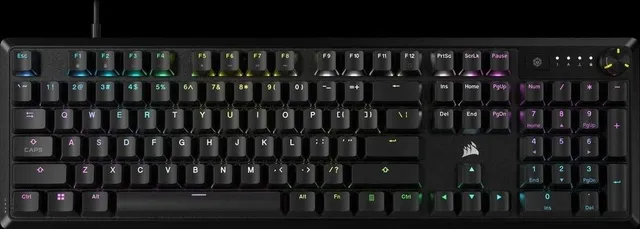 Tastatura Mecanica Gaming Corsair K70 CORE TKL, RGB, USB, Negru