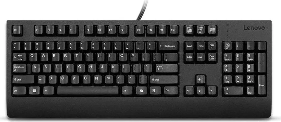 Tastatura Lenovo Preferred Pro II, USB, Negru, Russian