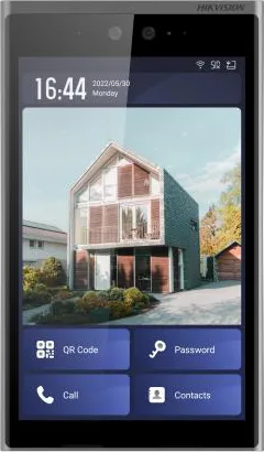 Videointerfon Hikvision DS-KD9633-E6 TCP/IP, 10.1" touch screen, recunoastere faciala, IK07
