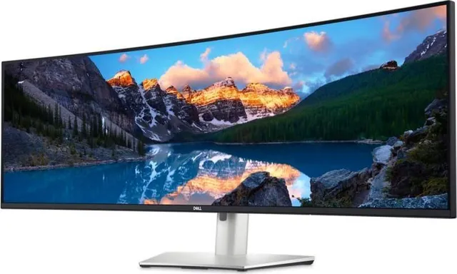 Monitor Commercial DELL UltraSharp U4924DW, 49", 5120 x 1440 pixeli, Black Silver
