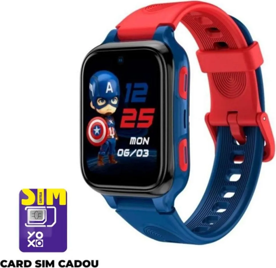 Smartwatch pentru copii Lagenio K9, 40mm, Blue
