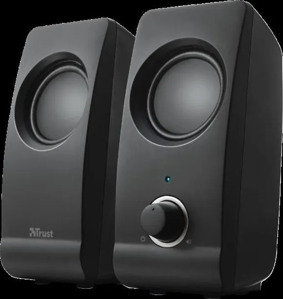 Boxe Stereo Trust Remo 2.0 Speaker Set, 8W, negru