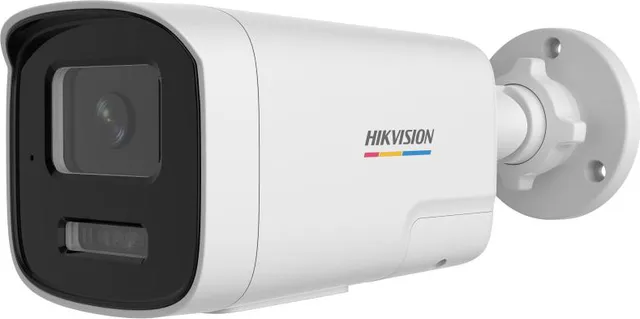 Camera de supraveghere IP Bullet 4MP ColorVu 3.0 Hikvision DS-2CD1T47G3H-LIUF/SL(2.8MM), lentila fixa 2.8mm