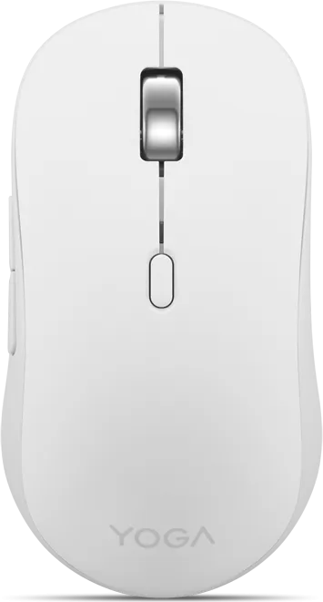 Mouse Office Silent Wireless Lenovo Yoga, 4000 dpi, Alb