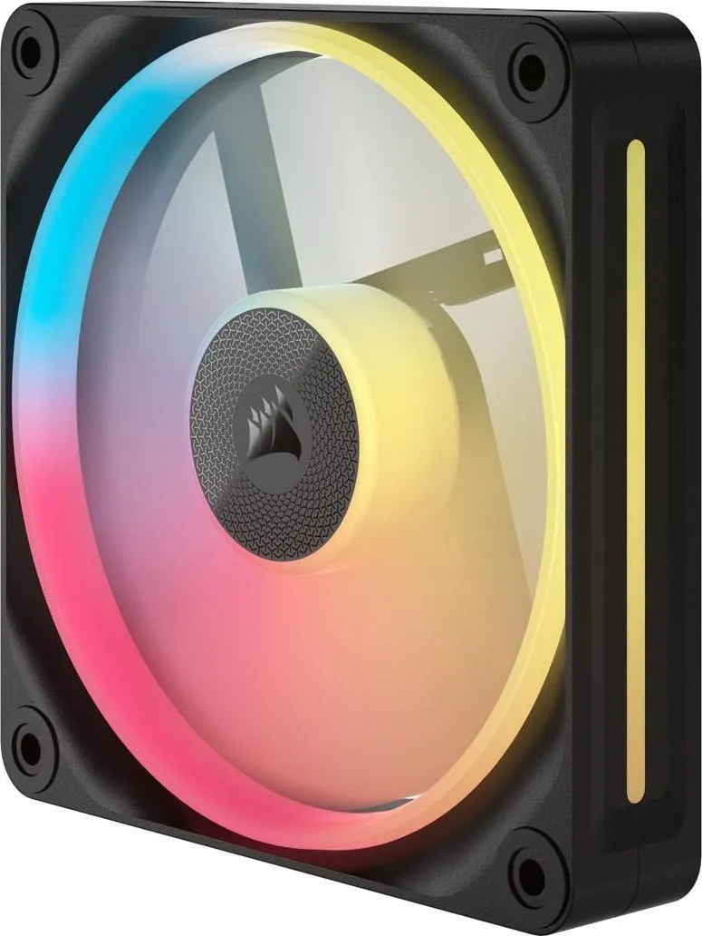 Ventilator Carcasa Corsair iCUE LINK LX120-R RGB, 12 cm, 2400 RPM, RGB, Negru